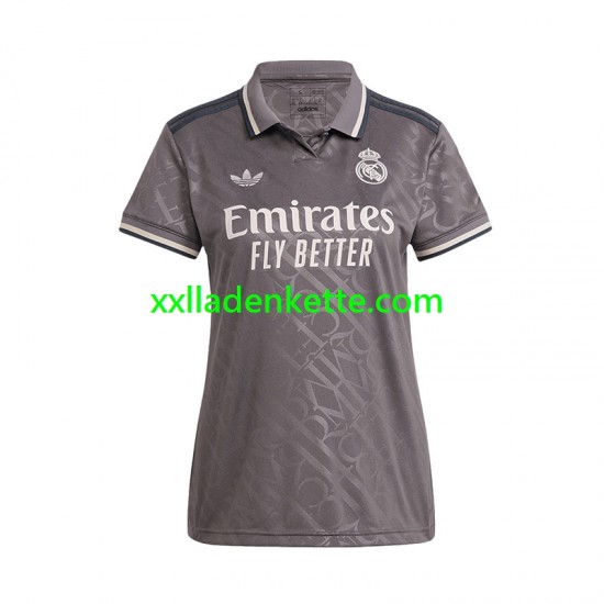 Fußballtrikot Real Madrid Dame Ausweich 2024-2025 Kurzarm
