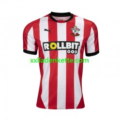 Fußballtrikot Southampton Herren Heim 2024-2025 Kurzarm