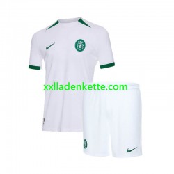 Fußballtrikot Sporting CP Kinder Auswärts 2024-2025 Kurzarm