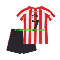 Fußballtrikot Sunderland Jobe Bellingham 7 Kinder Heim 2024-2025 Kurzarm