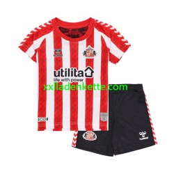 Fußballtrikot Sunderland Kinder Heim 2024-2025 Kurzarm
