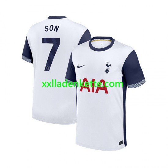 Fußballtrikot Tottenham Hotspur Son Heung-Min 7 Herren Heim 2024-2025 Kurzarm