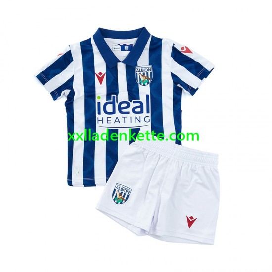 Fußballtrikot West Bromwich Albion Kinder Heim 2024-2025 Kurzarm