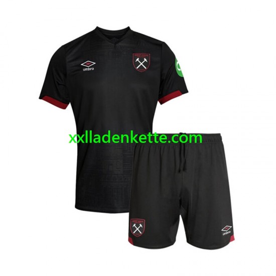 Fußballtrikot West Ham United Kinder Auswärts 2024-2025 Kurzarm