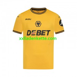 Fußballtrikot Wolverhampton Wanderers Herren Heim 2024-2025 Kurzarm