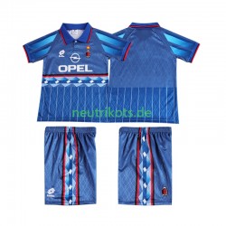Fußballtrikot AC Mailand 1995 1996 Retro Kinder Auswärts Kurzarm