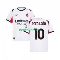 Fußballtrikot AC Mailand Rafael Leao 10 Herren Auswärts 2025-2026 Kurzarm