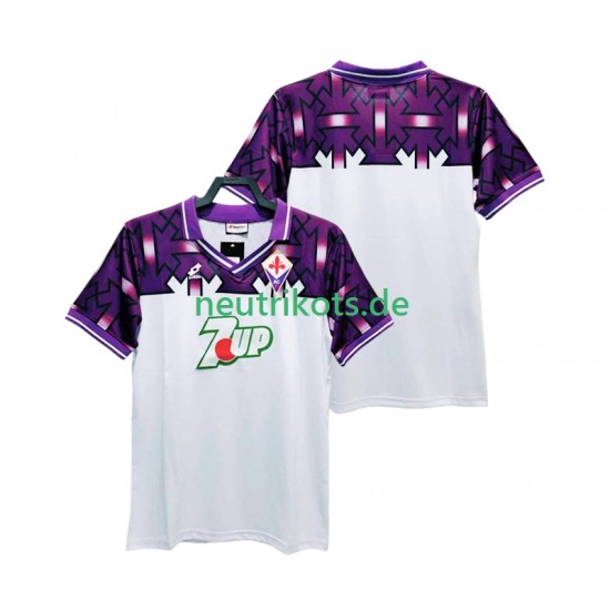 Fußballtrikot AC Florenz 1992 1993 Retro Herren Auswärts Kurzarm