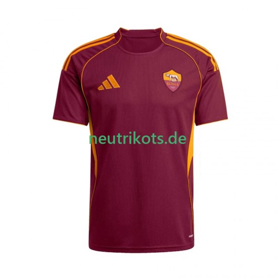 Fußballtrikot AS Rom Herren Heim 2025-2026 Kurzarm