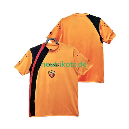 Fußballtrikot AS Rom 2005 Retro Herren Heim 2006 Kurzarm