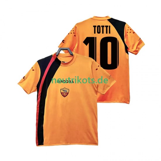 Fußballtrikot AS Rom TOTTI 10 2005 Retro Herren Heim 2006 Kurzarm