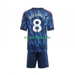 Fußballtrikot Arsenal Martin Odegaard 8 Kinder Auswärts 2025-2026 Kurzarm