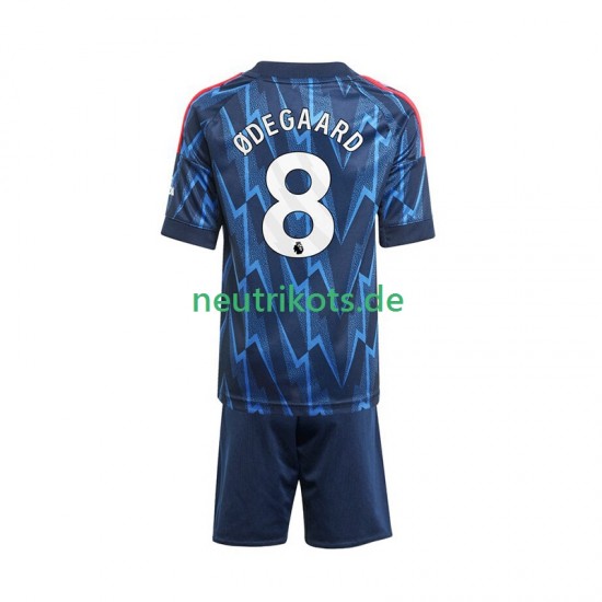 Fußballtrikot Arsenal Martin Odegaard 8 Kinder Auswärts 2025-2026 Kurzarm