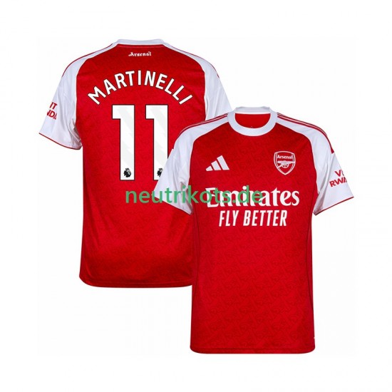 Fußballtrikot Arsenal Martin Zubimendi 11 Herren Heim 2025-2026 Kurzarm