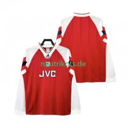 Fußballtrikot Arsenal 192 Retro Herren Heim 1994 Langarm