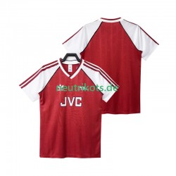 Fußballtrikot Arsenal 1988 1990 Retro Herren Heim Kurzarm