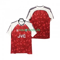 Fußballtrikot Arsenal 1990 1992 Retro Herren Heim Kurzarm