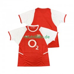 Fußballtrikot Arsenal 2002 2003 Retro Herren Heim Kurzarm