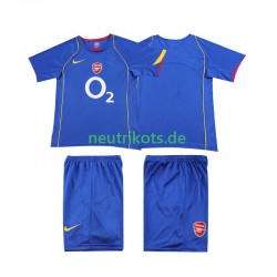 Fußballtrikot Arsenal 2005 Retro Kinder Auswärts 2004 Kurzarm
