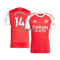 Fußballtrikot Arsenal Viktor Gyokeres 14 Herren Heim 2025-2026 Kurzarm