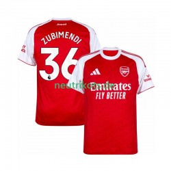 Fußballtrikot Arsenal Zubimendi 36 Herren Heim 2025-2026 Kurzarm