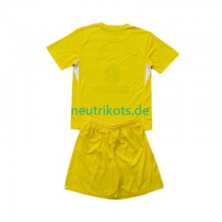 Fußballtrikot Atlético Madrid Torwart Kinder Heim 2025-2026 Kurzarm