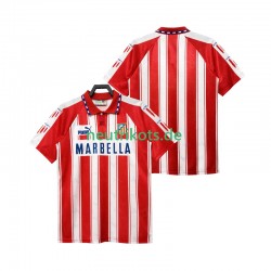 Fußballtrikot Atlético Madrid 1995 Retro Herren Heim 1994 Kurzarm