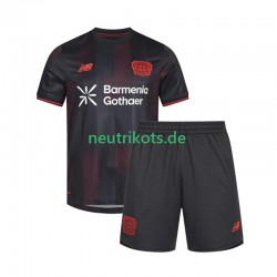 Fußballtrikot Bayer 04 Leverkusen Kinder Heim 2025-2026 Kurzarm