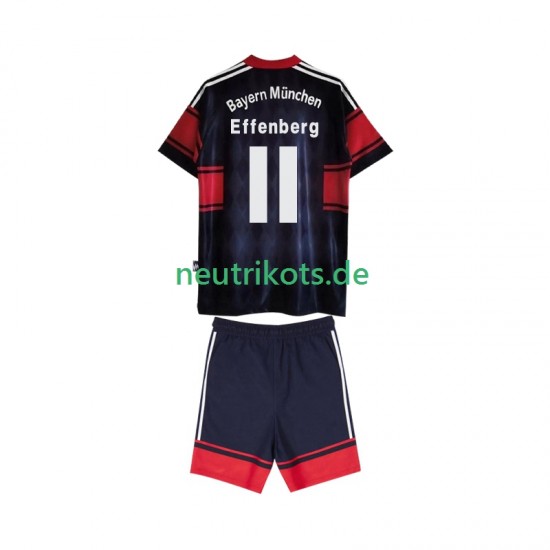 Fußballtrikot FC Bayern München Effenberg 11 1997 Retro Kinder Heim 1999 Kurzarm