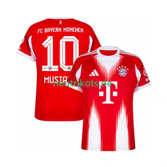 Fußballtrikot FC Bayern München Jamal Musiala 10 Herren Heim 2025-2026 Kurzarm