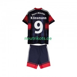 Fußballtrikot FC Bayern München Klinsmann 9 1997 Retro Kinder Heim 1999 Kurzarm
