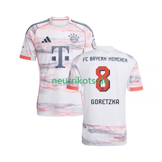Fußballtrikot FC Bayern München Leon Goretzka 8 Herren Auswärts 2025-2026 Kurzarm