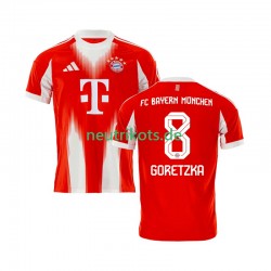 Fußballtrikot FC Bayern München Leon Goretzka 8 Herren Heim 2025-2026 Kurzarm