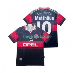 Fußballtrikot FC Bayern München Matthas 10 1997 Retro Herren Heim 1999 Kurzarm