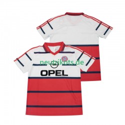 Fußballtrikot FC Bayern München 1998 Retro Herren Auswärts 1999 Kurzarm