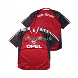 Fußballtrikot FC Bayern München 2001 2002 Retro Herren Heim Kurzarm