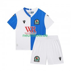 Fußballtrikot Blackburn Rovers Kinder Heim 2025-2026 Kurzarm