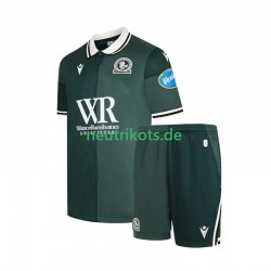 Fußballtrikot Blackburn Rovers Kinder Ausweich 2025-2026 Kurzarm