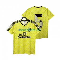 Fußballtrikot Borussia Dortmund 5 1988 1989 Retro Herren Heim Kurzarm