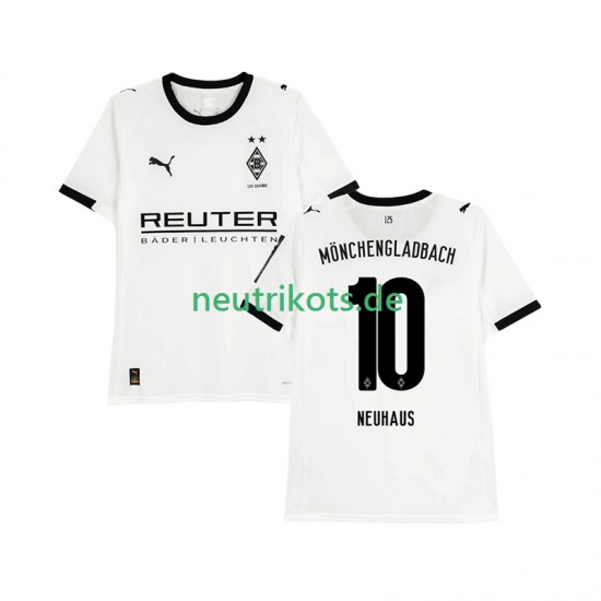 Fußballtrikot Russland Bo Monchengladbach Florian Neuhaus 10 Herren Heim 2025-2026 Kurzarm
