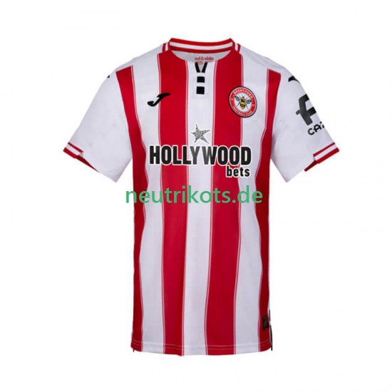 Fußballtrikot Brentford Herren Heim 2025-2026 Kurzarm