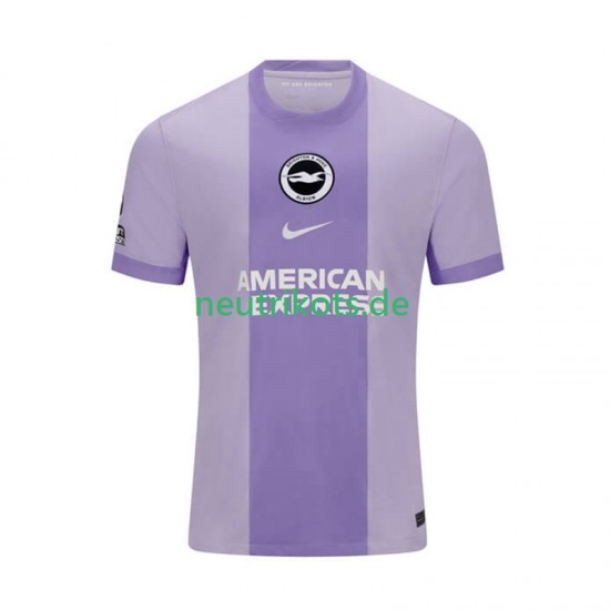 Fußballtrikot Brighton Hove Albion Herren Auswärts 2025-2026 Kurzarm