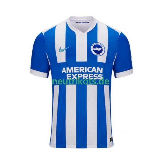 Fußballtrikot Brighton Hove Albion Herren Heim 2025-2026 Kurzarm