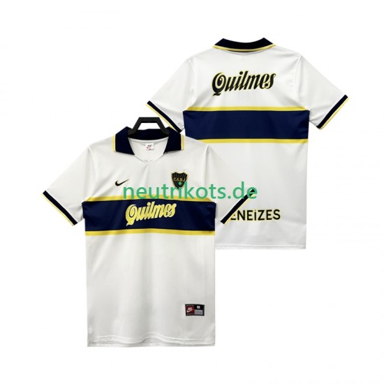 Fußballtrikot Boca Juniors 1997 1998 Retro Herren Auswärts Kurzarm