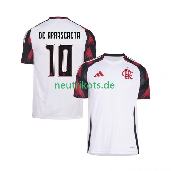 Fußballtrikot CR Flamengo Giorgian de Arrascaeta 10 Herren Auswärts 2025-2026 Kurzarm