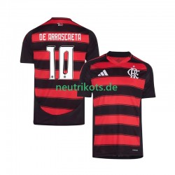 Fußballtrikot CR Flamengo Giorgian de Arrascaeta 10 Herren Heim 2025-2026 Kurzarm