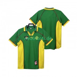 Fußballtrikot Kamerun 1998 Retro Herren Heim Kurzarm