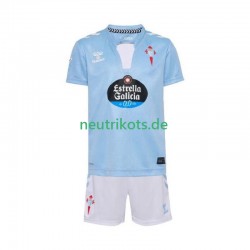Fußballtrikot Celta de Vigo Kinder Heim 2025-2026 Kurzarm