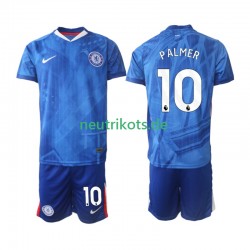 Fußballtrikot Chelsea Cole Palmer 10 Kinder Heim 2025-2026 Kurzarm