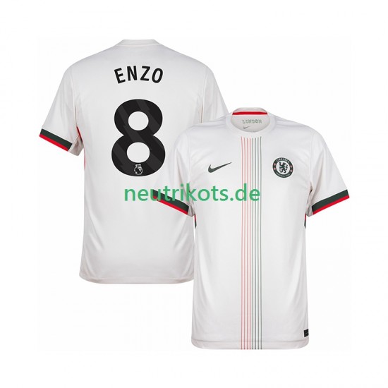 Fußballtrikot Chelsea Enzo Fernandez 8 Herren Auswärts 2025-2026 Kurzarm